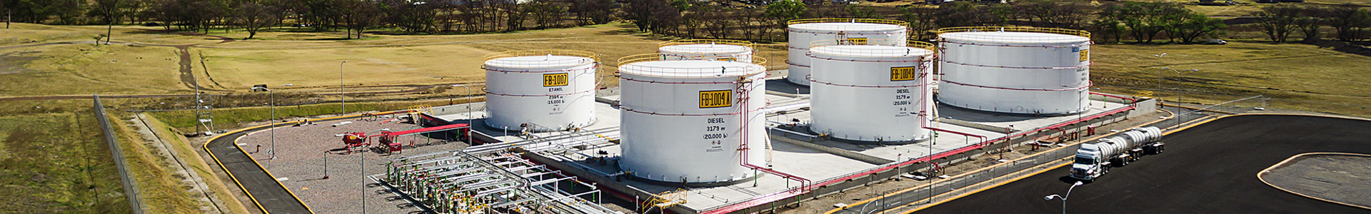 SIADSA homepage banner fuel storage facility